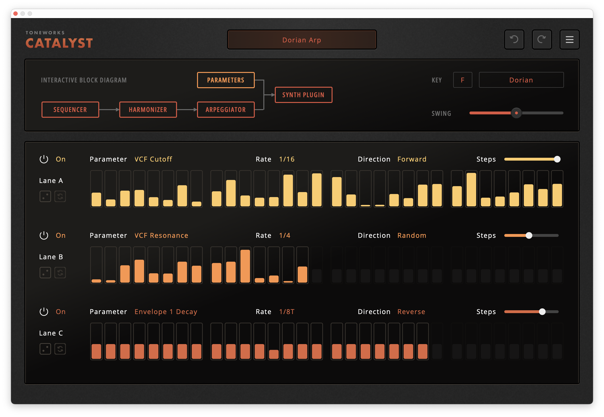 Parameter automation